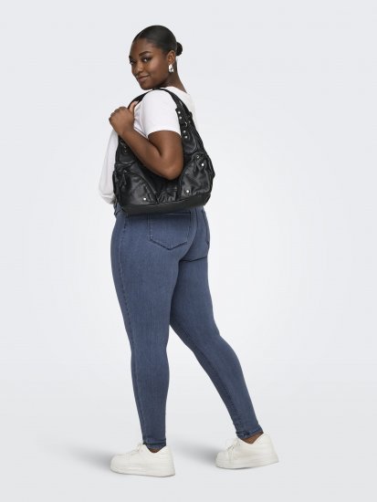 Only Carmakoma Thunder Life Skinny Fit Jeans Blue Denim - Τζιν & Παντελόνια για Γυναίκες σε Μεγάλες Μεγέθη – Plus Size - 
