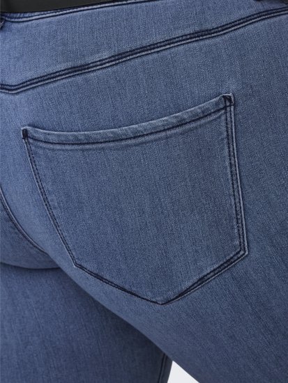 Only Carmakoma Thunder Life Skinny Fit Jeans Blue Denim - Τζιν & Παντελόνια για Γυναίκες σε Μεγάλες Μεγέθη – Plus Size - 
