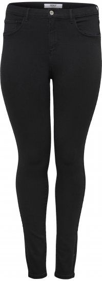 Only Carmakoma Storm Life Skinny Fit jeans Black - Τζιν - 