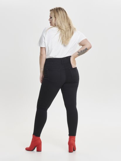 Only Carmakoma Anna Life Skinny Jeans Black - Τζιν - 