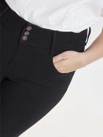 Only Carmakoma Anna Life Skinny Jeans Black - Τζιν - 