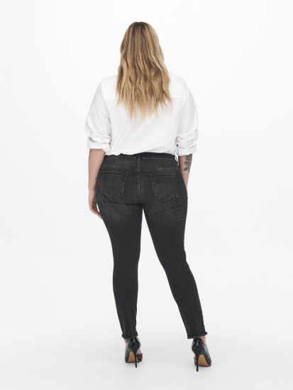 Only Carmakoma Willy Skinny Fit Jeans Black - Τζιν - 