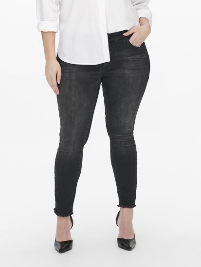 Only Carmakoma Willy Skinny Fit Jeans Black - Τζιν - 