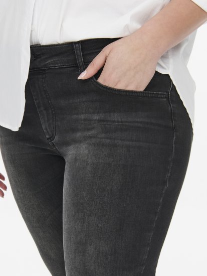 Only Carmakoma Willy Skinny Fit Jeans Black - Τζιν - 