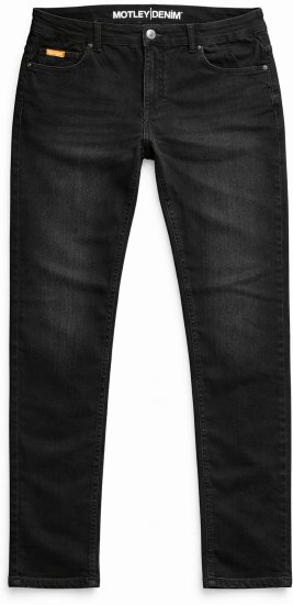 Motley Denim Soho 5-Pocket Jeans Black - Τζιν και παντελόνια - Aνδρικα τζιν παντελόνια μεγάλα μεγέθη
