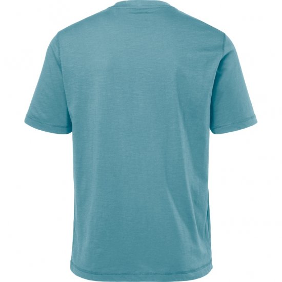 JP1880 T-Shirt Short Sleeve Soft Jersey Turquoise - Μακό μπλουζάκια - Aνδρικά μπλουζεσ μεγάλα μεγέθη