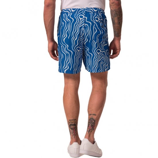 JP1880 Bermuda Shorts All-over Print Royal Blue - Σορτς - Aνδρικεσ βερμουδεσ μεγαλα μεγάλα μεγέθη