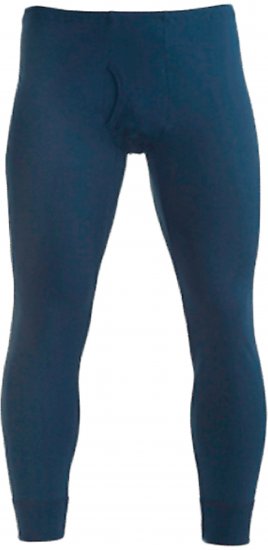 Juho A0577 Thermal Underwear Navy - Μακριά εσώρουχα - Ανδρικά μακριά εσώρουχα μεγάλα μεγέθη