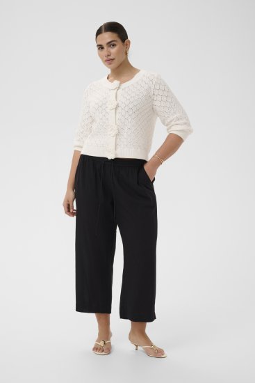 Kaffe Curve Kathrina Pullover White - Πλεκτά πουλόβερ - 