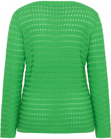 Kaffe Curve Metty Pullover Bright Green - Πλεκτά πουλόβερ - 