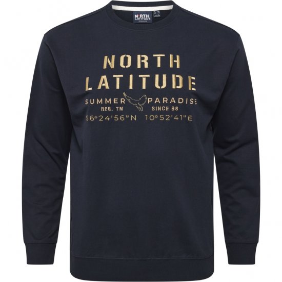 North Latitude Sweatshirt Navy TALL - TALL Φούτερ - 