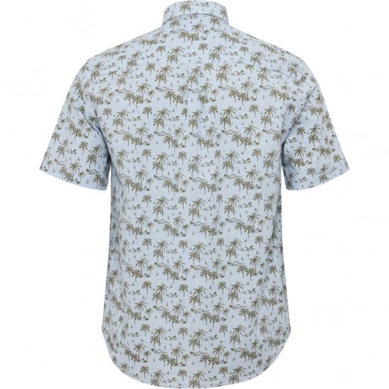 North Latitude Shirt Short Sleeve Light Blue - Πουκάμισα - Aνδρικά πουκαμισα μεγαλα μεγάλα μεγέθη