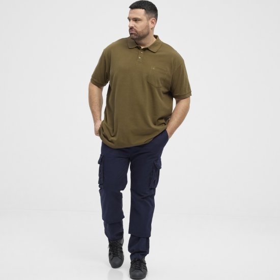 North Latitude Polo Pique Short Sleeve Green - Πόλο μπλουζάκια - Aνδρικά μπλουζακια πολο μεγάλα μεγέθη
