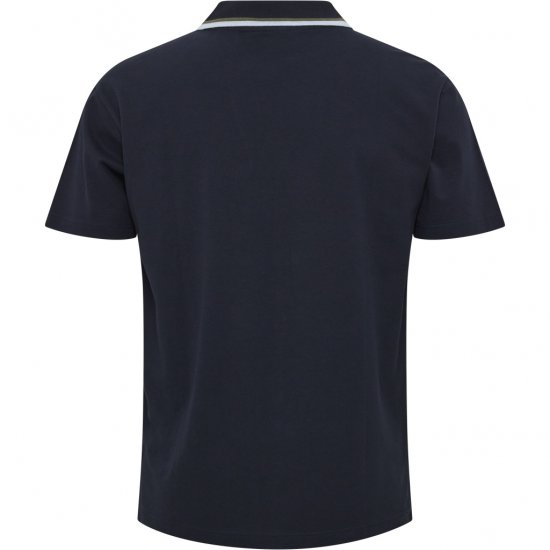 North Latitude Polo Pique V-Neck Navy - Πόλο μπλουζάκια - Aνδρικά μπλουζακια πολο μεγάλα μεγέθη