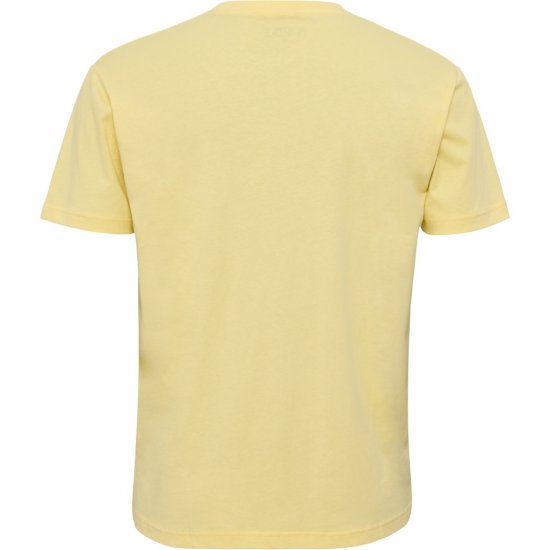 North Latitude T-Shirt Printed Short Sleeve Yellow - Μακό μπλουζάκια - Aνδρικά μπλουζεσ μεγάλα μεγέθη