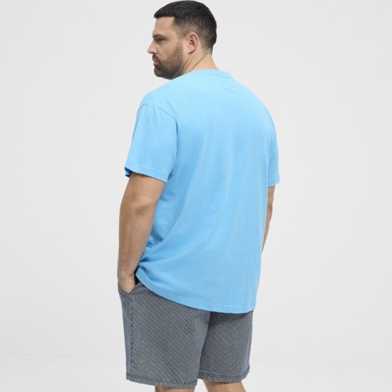North Latitude T-Shirt Printed Turquoise - Μακό μπλουζάκια - Aνδρικά μπλουζεσ μεγάλα μεγέθη