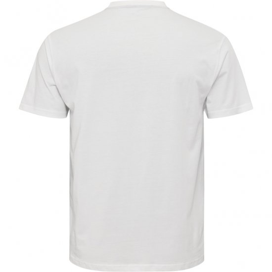 North Latitude T-Shirt Coca-Cola White - Μακό μπλουζάκια - Aνδρικά μπλουζεσ μεγάλα μεγέθη
