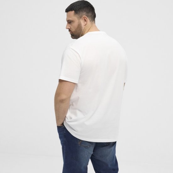 North Latitude T-Shirt Coca-Cola White - Μακό μπλουζάκια - Aνδρικά μπλουζεσ μεγάλα μεγέθη