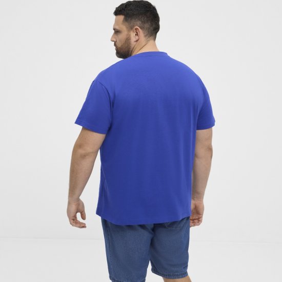 North Latitude T-Shirt Printed Blue - Μακό μπλουζάκια - Aνδρικά μπλουζεσ μεγάλα μεγέθη
