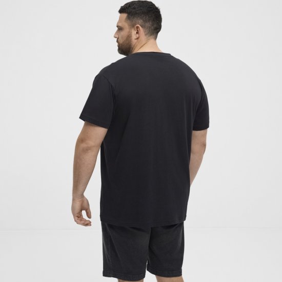 North Latitude T-Shirt Lollipop Black - Μακό μπλουζάκια - Aνδρικά μπλουζεσ μεγάλα μεγέθη