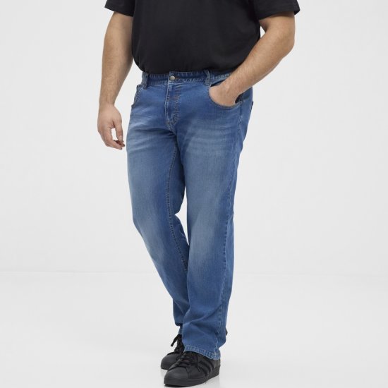 North Latitude Jeans Ringo Denim Blue - Τζιν και παντελόνια - Aνδρικα τζιν παντελόνια μεγάλα μεγέθη