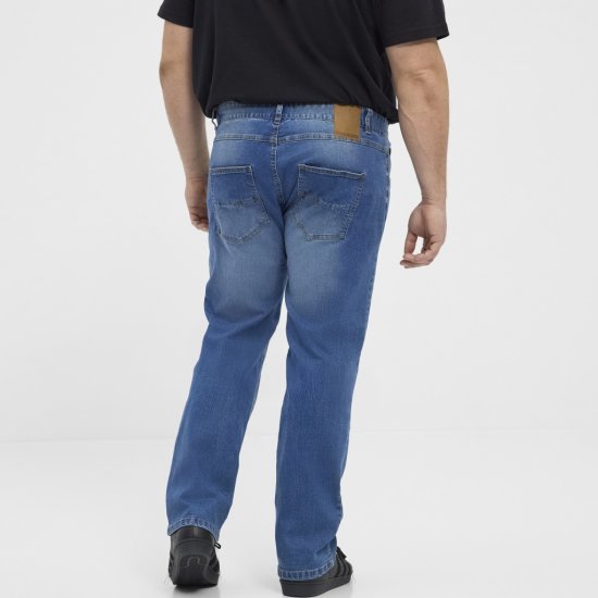North Latitude Jeans Ringo Denim Blue - Τζιν και παντελόνια - Aνδρικα τζιν παντελόνια μεγάλα μεγέθη