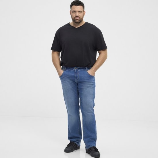 North Latitude Jeans Ringo Denim Blue - Τζιν και παντελόνια - Aνδρικα τζιν παντελόνια μεγάλα μεγέθη