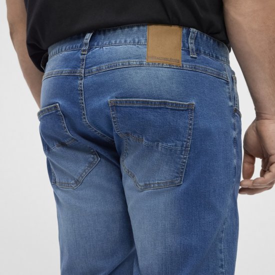 North Latitude Jeans Ringo Denim Blue - Τζιν και παντελόνια - Aνδρικα τζιν παντελόνια μεγάλα μεγέθη