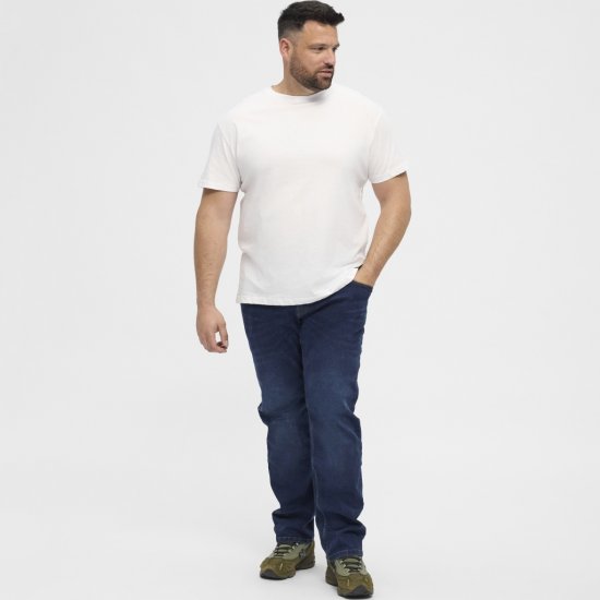 North Latitude T-Shirt 2-Pack White - Μακό μπλουζάκια - Aνδρικά μπλουζεσ μεγάλα μεγέθη