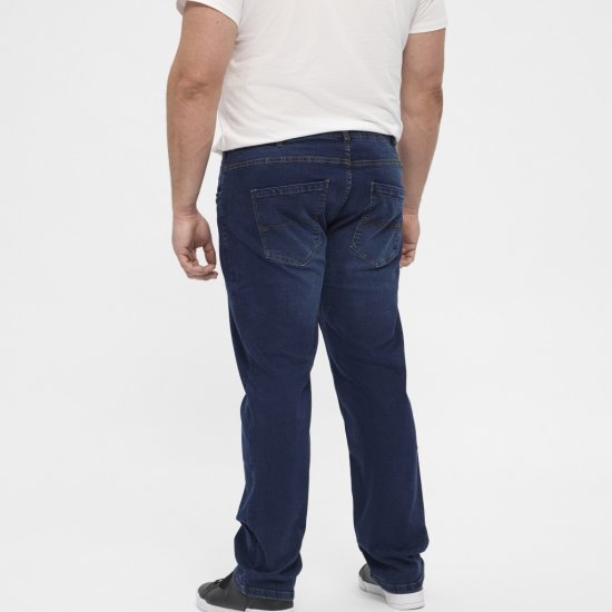 North Latitude Jeans Ringo Blue Used Wash - Τζιν και παντελόνια - Aνδρικα τζιν παντελόνια μεγάλα μεγέθη