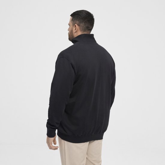 North Latitude Sweatshirt Cardigan Black - φούτερ/Φούτερ με κουκούλα - φούτερ/Φούτερ με κουκούλα ανδρικά μεγάλα μεγέθη 