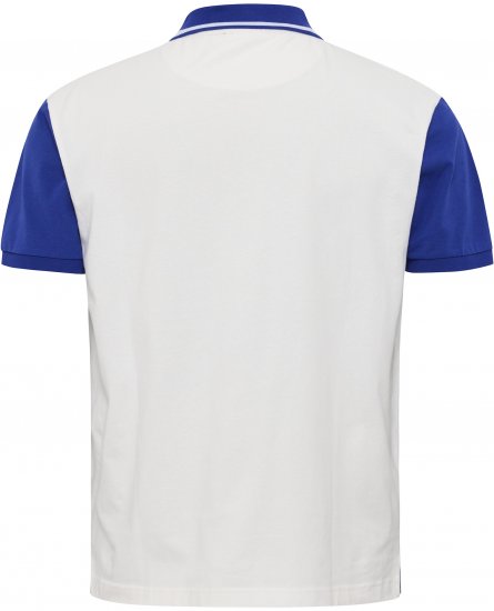 North Latitude Polo Short Sleeve Blue And White TALL - ΑΝΔΡΙΚΑ ΡΟΥΧΑ MT-6XLT - Μεγέθη TALL