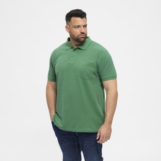 North Latitude Polo Short Sleeve Green - Πόλο μπλουζάκια - Aνδρικά μπλουζακια πολο μεγάλα μεγέθη