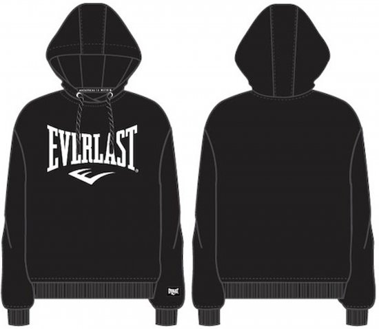 North Latitude Everlast Hoodie Black - φούτερ/Φούτερ με κουκούλα - φούτερ/Φούτερ με κουκούλα ανδρικά μεγάλα μεγέθη 