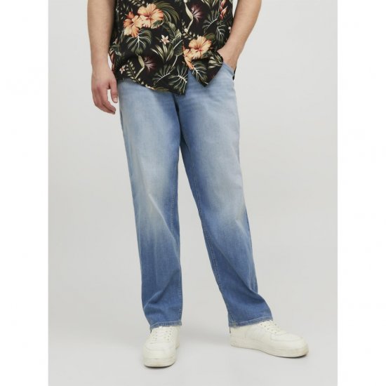 Jack & Jones MIKE ORIGINAL GE 314 Blue Denim - Τζιν και παντελόνια - Aνδρικα τζιν παντελόνια μεγάλα μεγέθη
