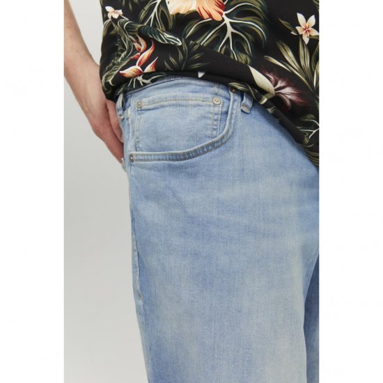 Jack & Jones MIKE ORIGINAL GE 314 Blue Denim - Τζιν και παντελόνια - Aνδρικα τζιν παντελόνια μεγάλα μεγέθη