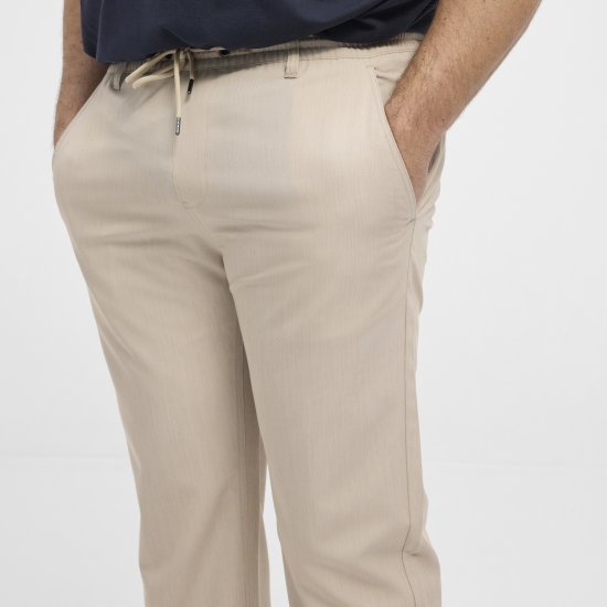 North Latitude 51143 Dress Pants Jog Style Beige - Τζιν και παντελόνια - Aνδρικα τζιν παντελόνια μεγάλα μεγέθη