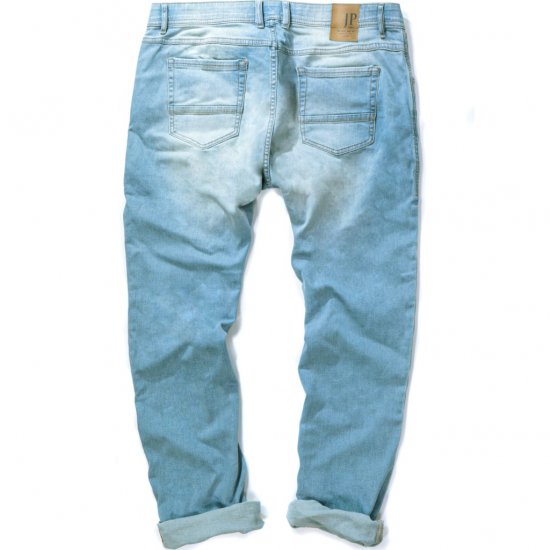 JP1880 Jeans Regular Fit 5-Pocket Bleached Denim - Όλα τα ρούχα - Pούχα aνδρικά μεγάλα μεγέθη 2XL-14XL