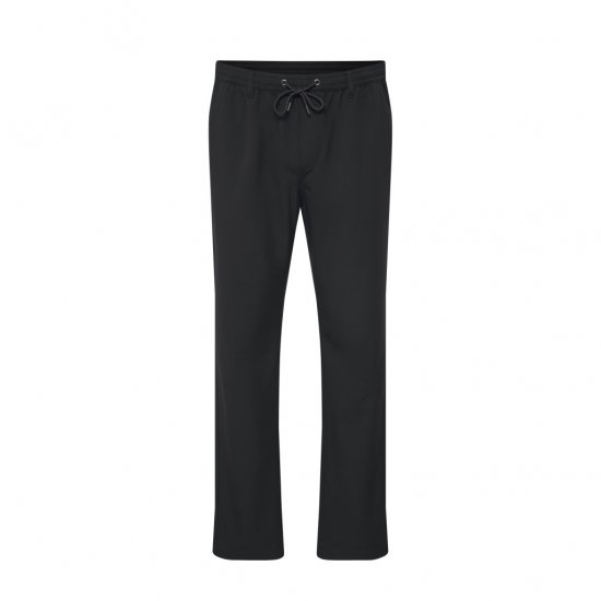 North Latitude Dress Pants Elastic Waist Black - Παντελόνια - Aνδρικά παντελόνια μεγάλα μεγέθη