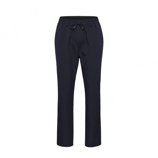 North Latitude Dress Pants Elastic Waist Navy Blue - Παντελόνια - Aνδρικά παντελόνια μεγάλα μεγέθη