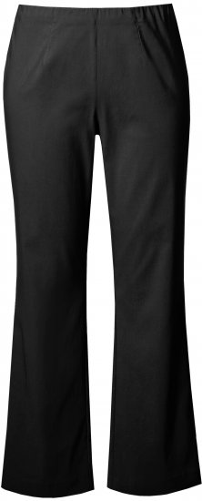 Ulla Popken Classic Stretch Bengaline Comfort Pants Black - Τζιν & Παντελόνια για Γυναίκες σε Μεγάλες Μεγέθη – Plus Size - 