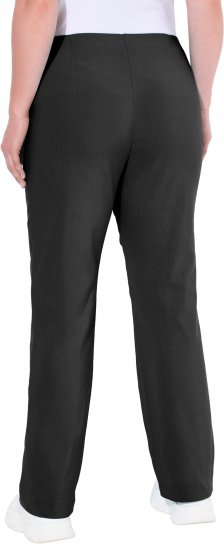 Ulla Popken Classic Stretch Bengaline Comfort Pants Black - Τζιν & Παντελόνια για Γυναίκες σε Μεγάλες Μεγέθη – Plus Size - 