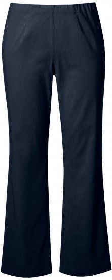 Ulla Popken Classic Stretch Bengaline Comfort Pants Navy - Τζιν & Παντελόνια για Γυναίκες σε Μεγάλες Μεγέθη – Plus Size - 