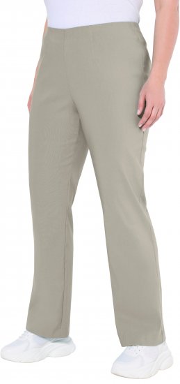 Ulla Popken Classic Stretch Bengaline Comfort Pants Brown - Τζιν & Παντελόνια για Γυναίκες σε Μεγάλες Μεγέθη – Plus Size - 
