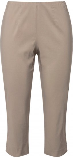 Ulla Popken Stretch Basic Bengaline Capri Pants Orange - Τζιν & Παντελόνια για Γυναίκες σε Μεγάλες Μεγέθη – Plus Size - 