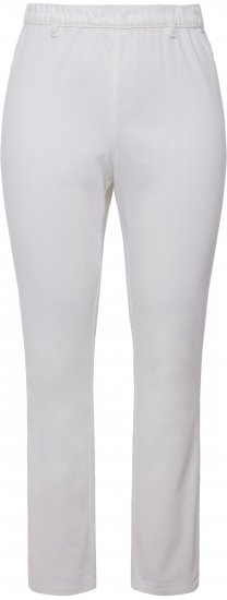 Ulla Popken Sienna Stretch Twill Jeggings Snow White - Τζιν & Παντελόνια για Γυναίκες σε Μεγάλες Μεγέθη – Plus Size - 