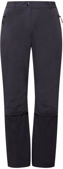 Ulla Popken Versatile Zip Off Leg Quick Dry Stretch Pants Graphite Grey - Τζιν & Παντελόνια για Γυναίκες σε Μεγάλες Μεγέθη – Plus Size - 