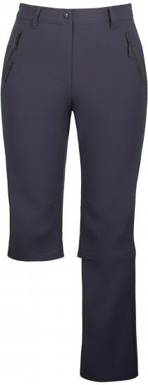 Ulla Popken Versatile Zip Off Leg Quick Dry Stretch Pants Graphite Grey - Τζιν & Παντελόνια για Γυναίκες σε Μεγάλες Μεγέθη – Plus Size - 
