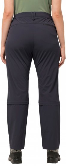 Ulla Popken Versatile Zip Off Leg Quick Dry Stretch Pants Graphite Grey - Τζιν & Παντελόνια για Γυναίκες σε Μεγάλες Μεγέθη – Plus Size - 