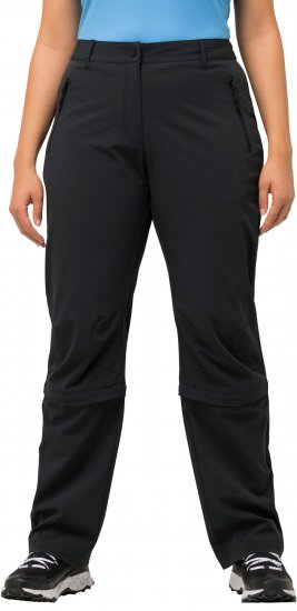 Ulla Popken Versatile Zip Off Leg Quick Dry Stretch Pants Navy - Τζιν & Παντελόνια για Γυναίκες σε Μεγάλες Μεγέθη – Plus Size - 